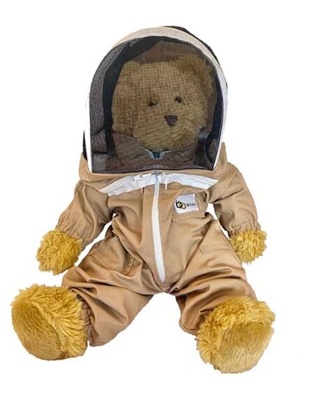 Beekeeper teddy bear